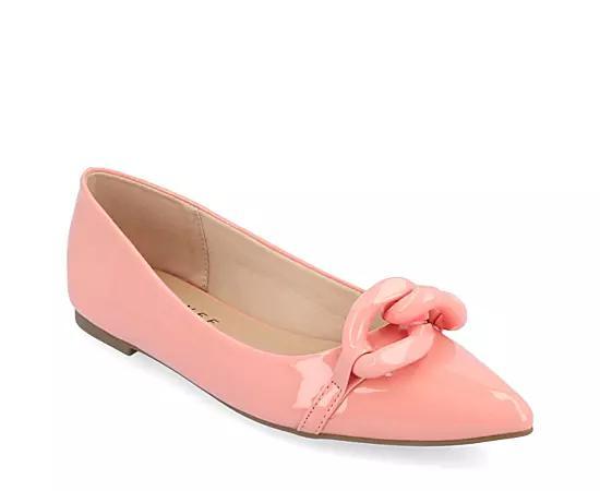 Journee Collection Clareene Womens Ballet Flats Product Image