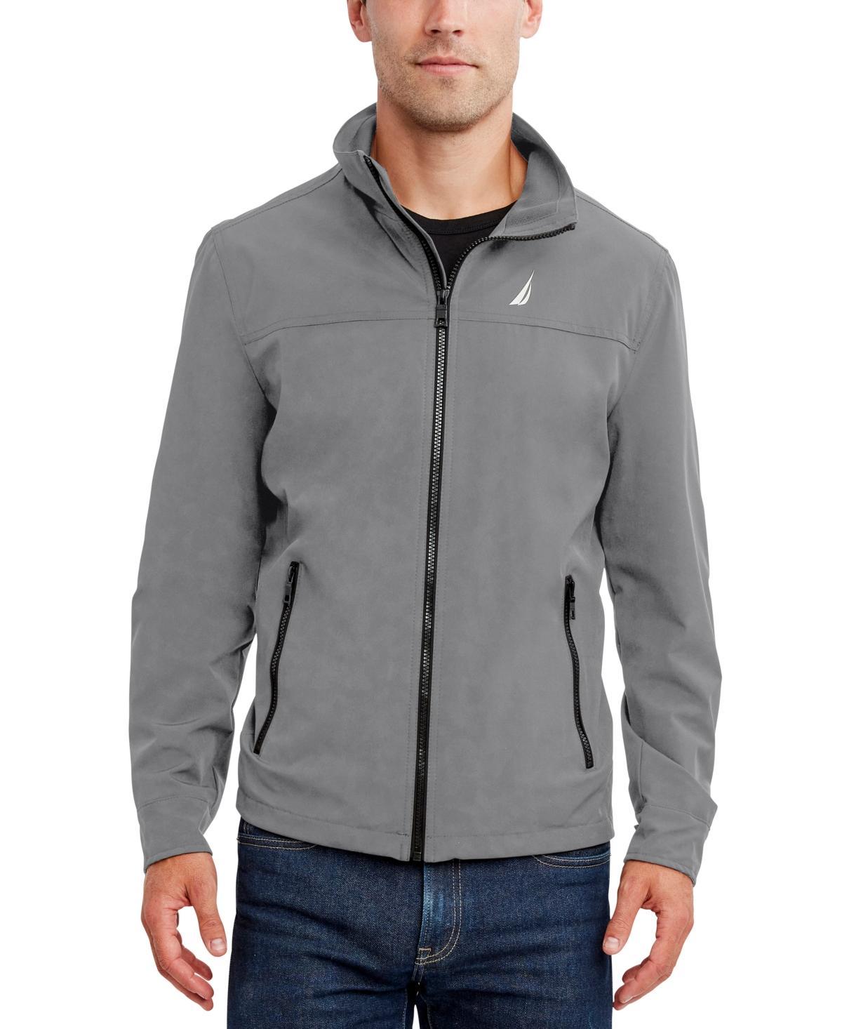 Nautica Mens Stretch Performance Windbreaker and Rain Jacket Product Image