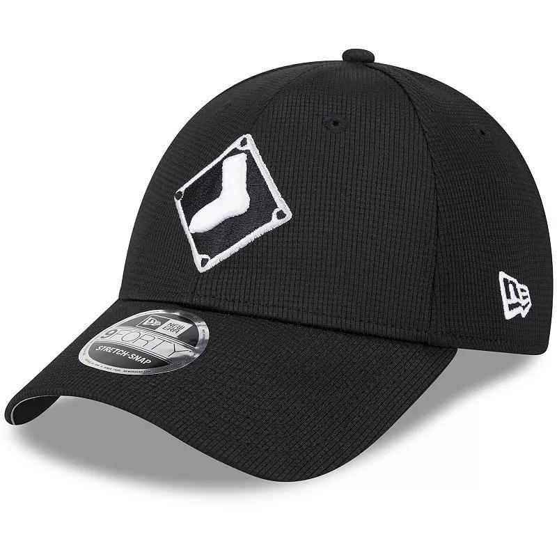 Mens New Era Black Chicago White Sox 2024 Batting Practice 9FORTY Adjustable Hat Product Image