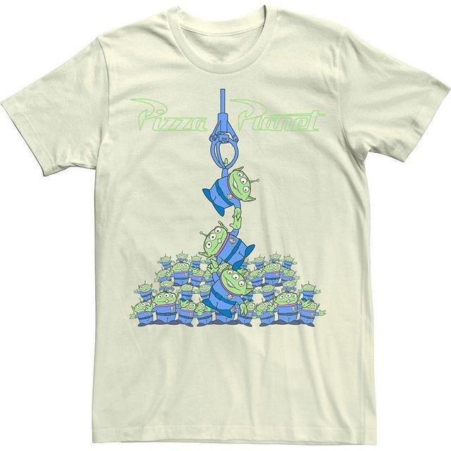 Mens Toy Story Alien Planet Poster Tee Blue Product Image