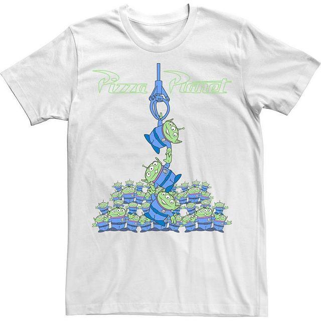 Mens Toy Story Alien Planet Poster Tee Blue Product Image