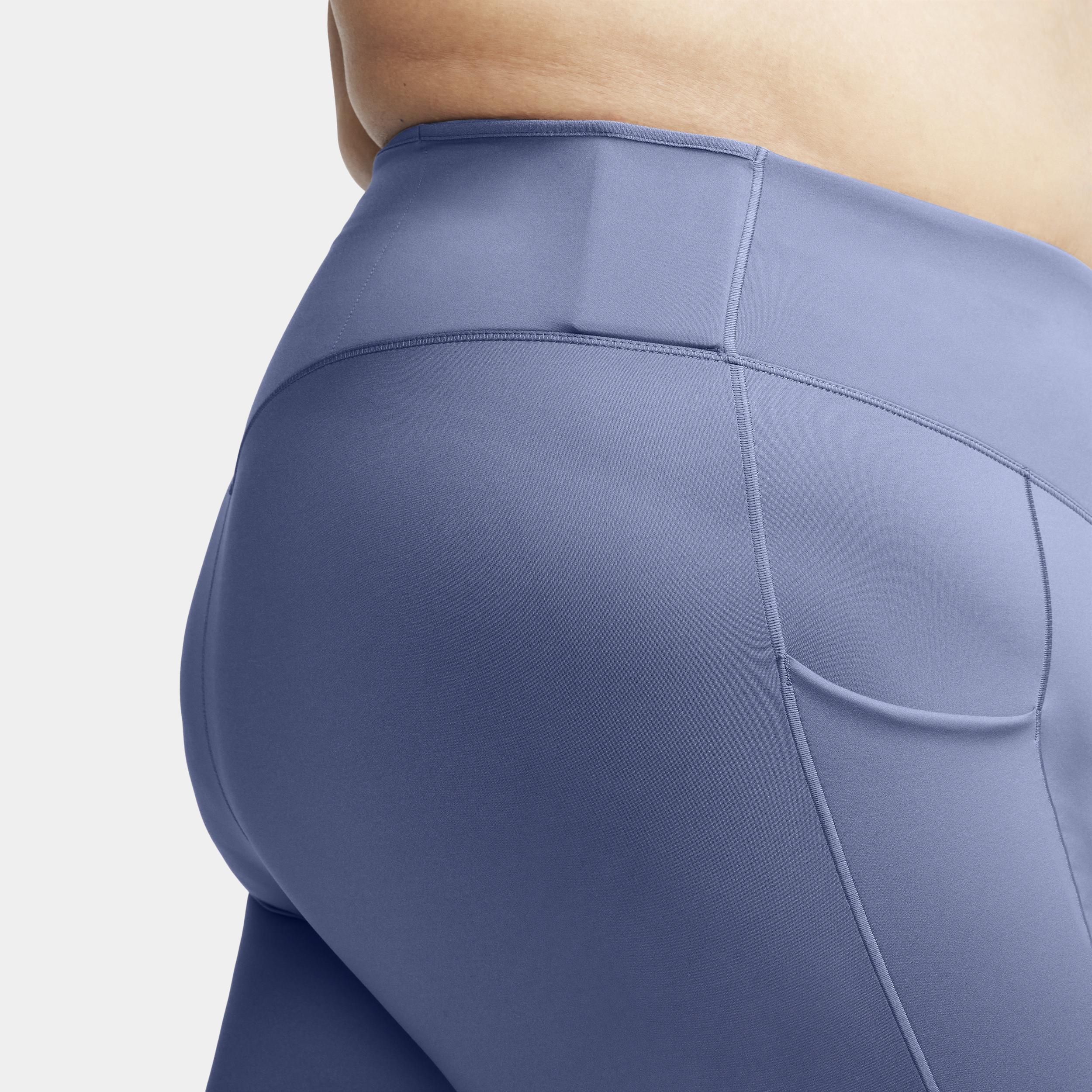 Nike Womens Go Firm-Support High-Waisted 8 Biker Shorts with Pockets (Plus Size) Product Image