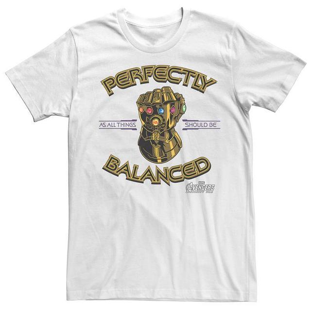 Mens Avengers Infinity War Perfectly Balanced Tee Product Image