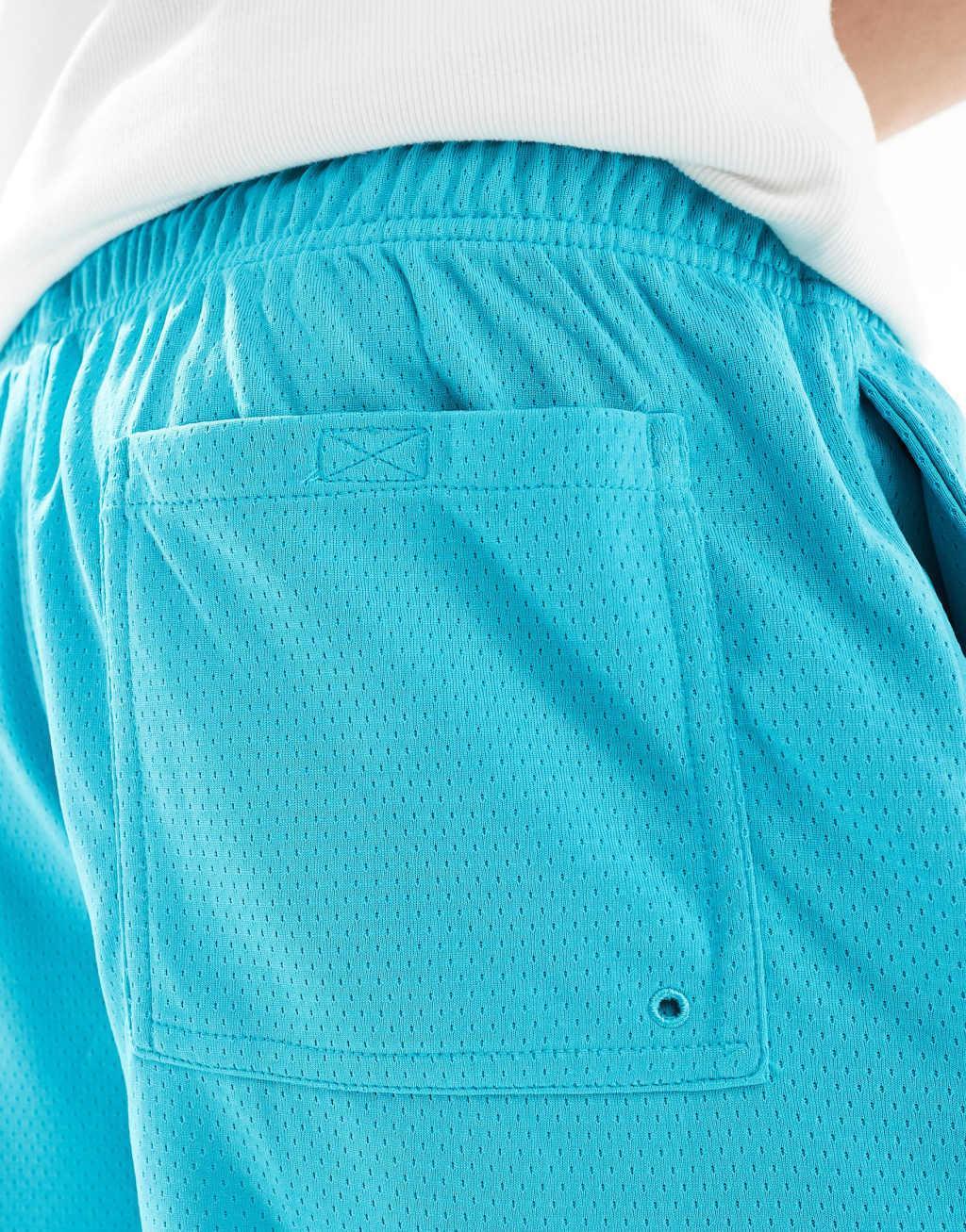 Nike Club mesh shorts in blue Product Image