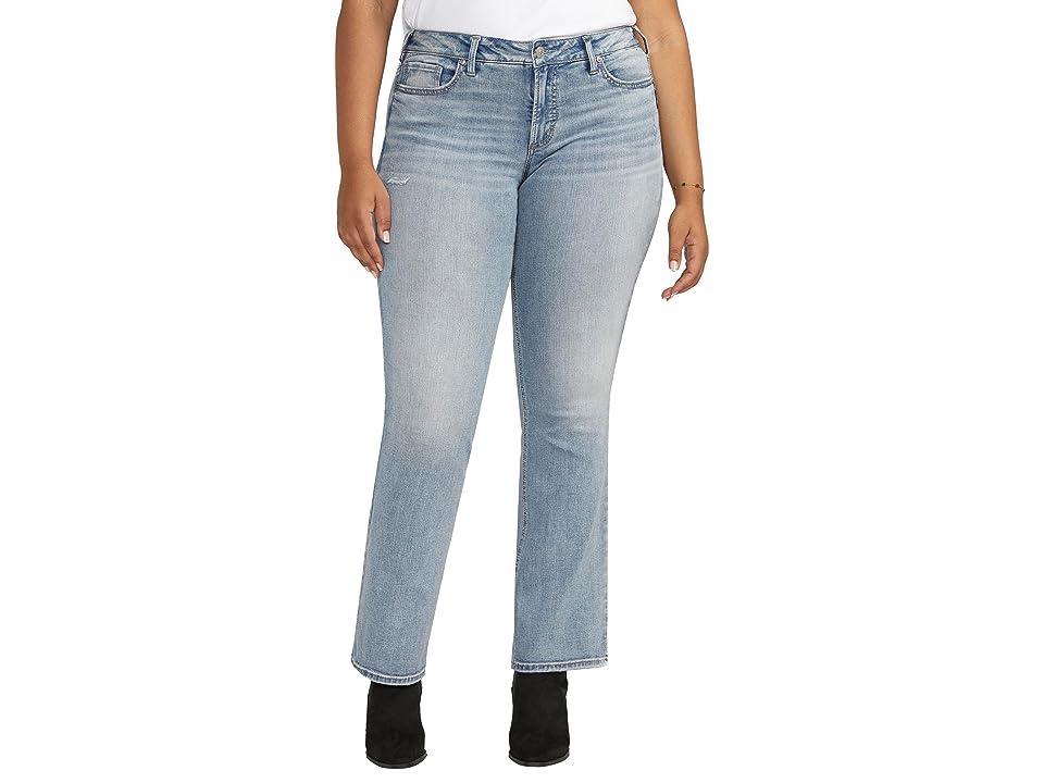 Silver Jeans Co. Plus Size Britt Low Rise Slim Bootcut Jeans W90601SCV211 (Indigo) Women's Jeans product image