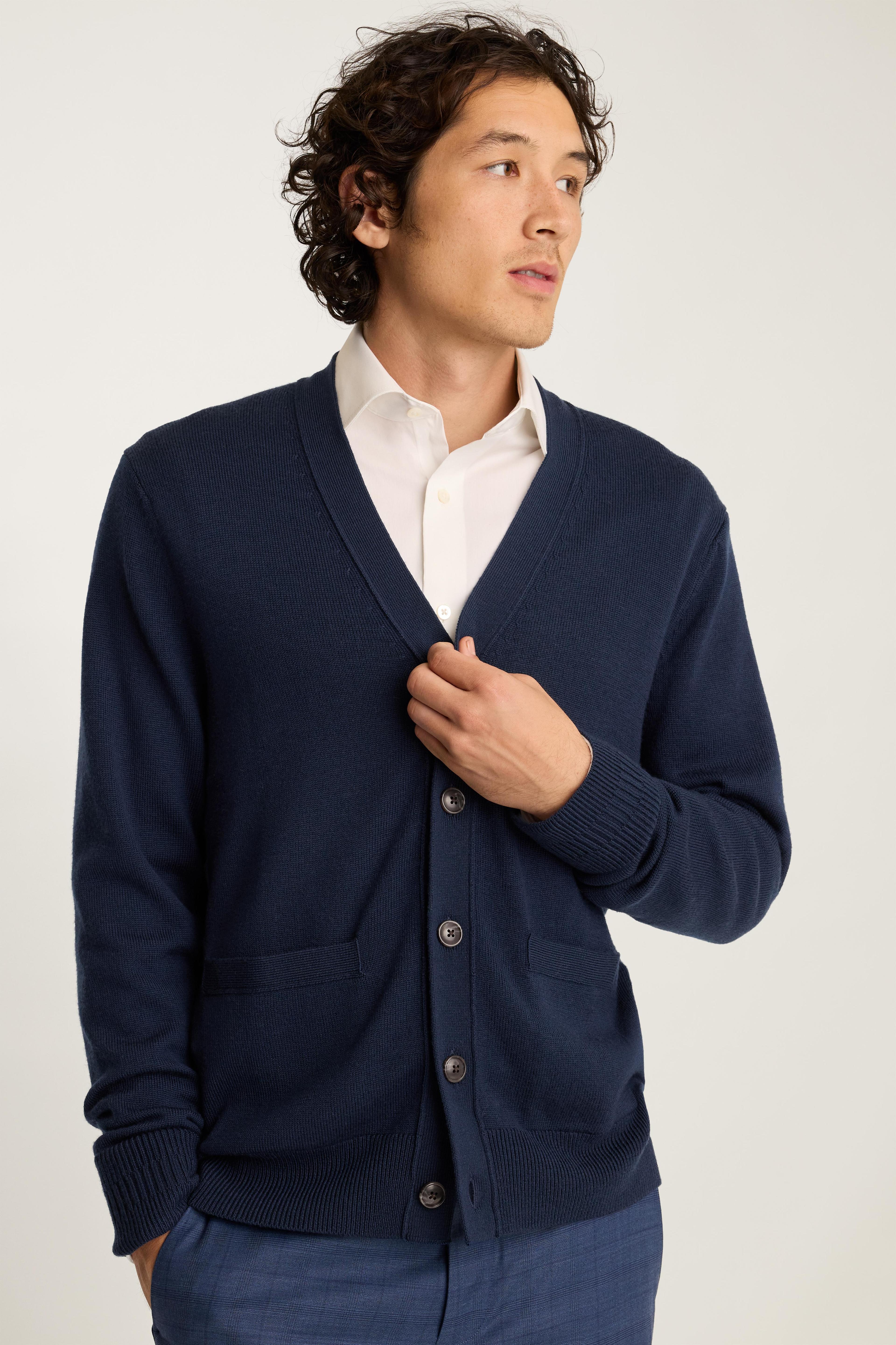 Washable Merino Cardigan Product Image