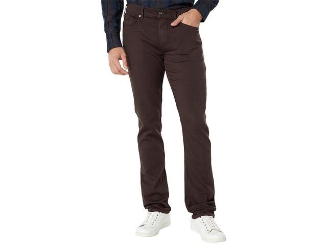 Paige Federal Transcend Slim Straight Fit Jean (Seal Brown) Men's Jeans Product Image