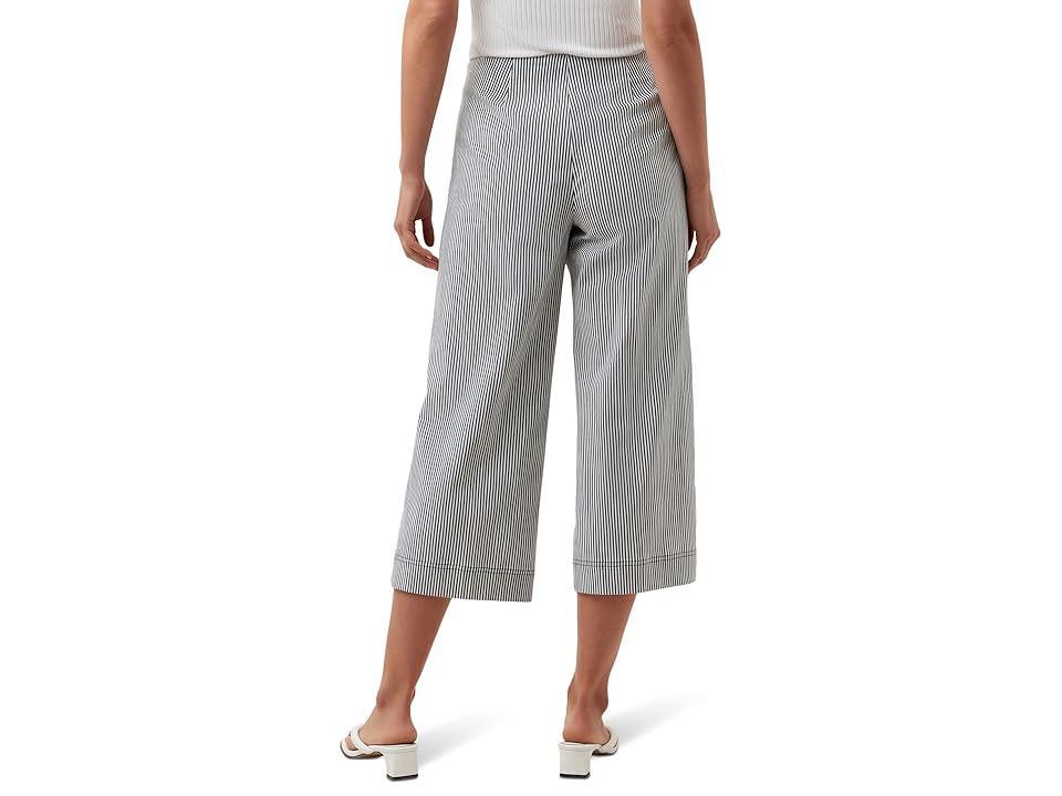 Womens Fortunate Striped Cropped Pants Product Image