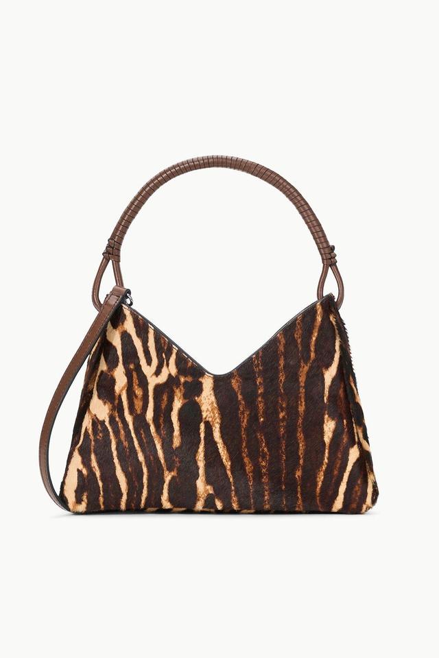 VALERIE SHOULDER BAG | LADY LEOPARD CACAO Product Image