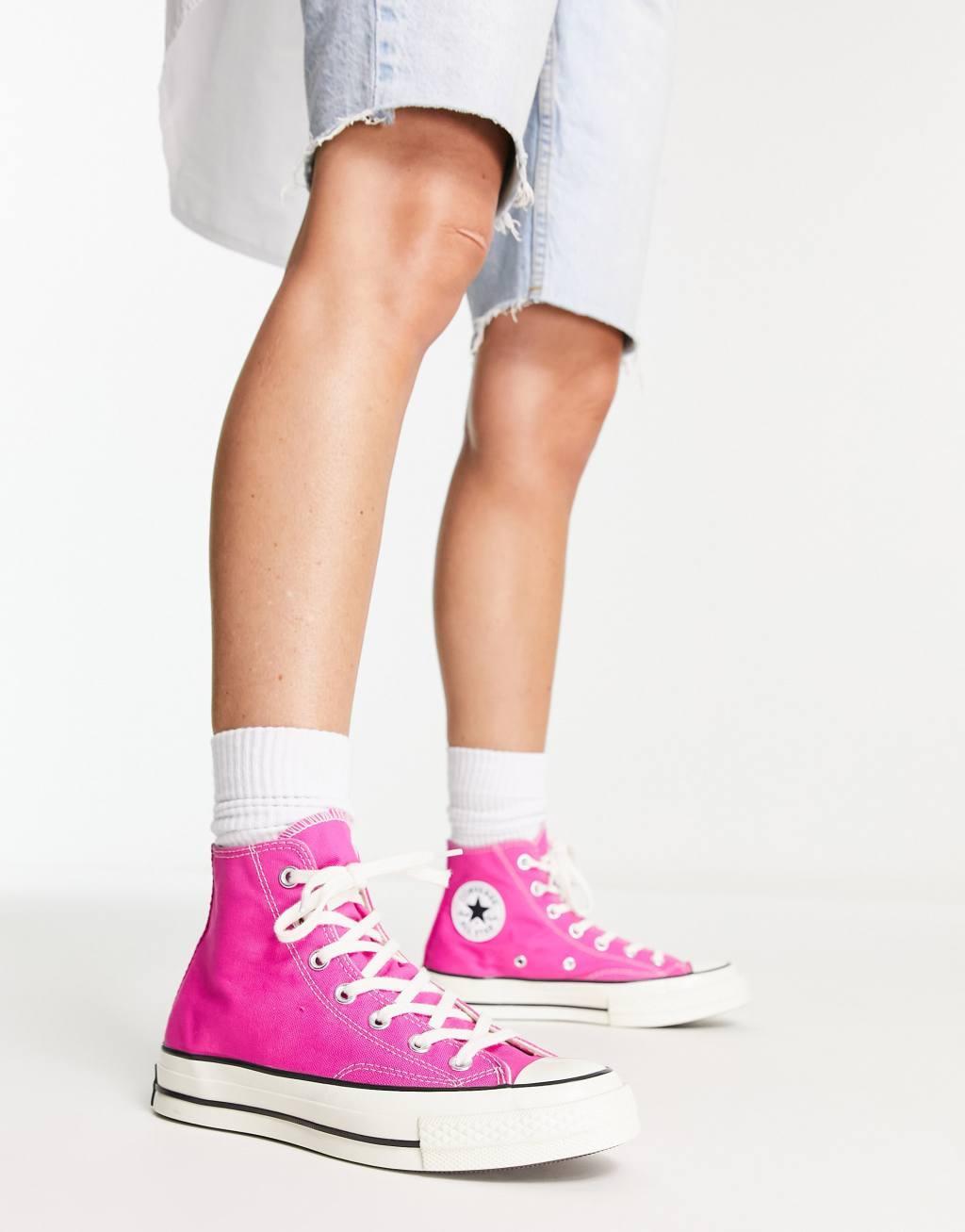 Converse Chuck 70 Hi sneakers in pink Product Image