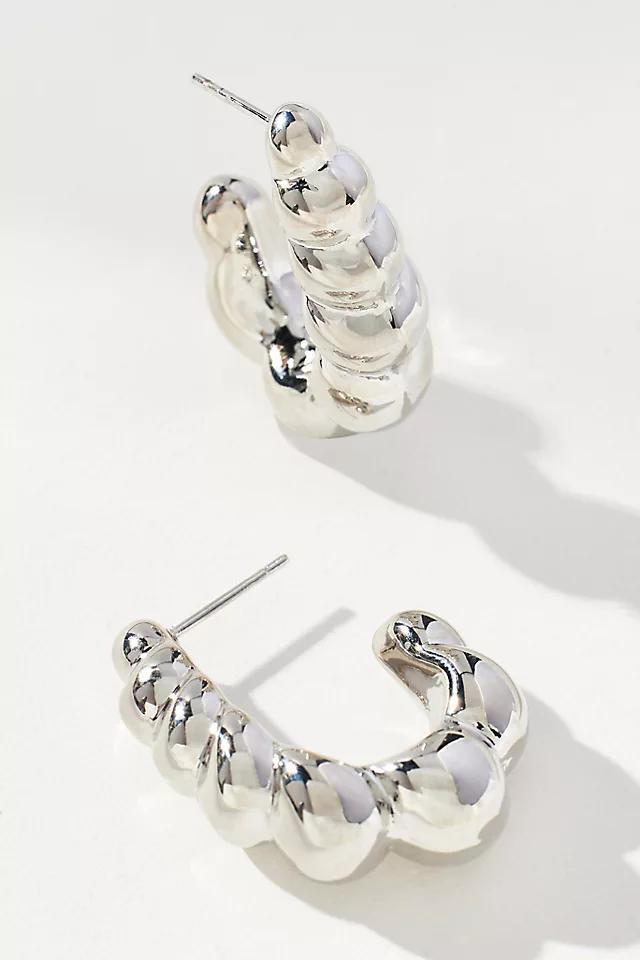 Coil Hoop Earrings Product Image