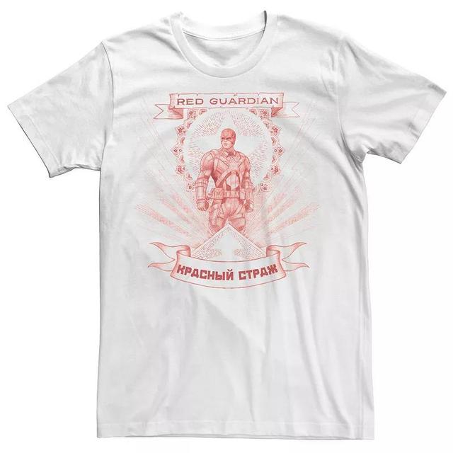 Mens Marvel Black Widow Red Guardian Red Hue Portrait Tee Product Image