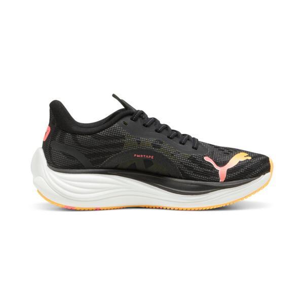 PUMA Velocity NITROâ¢ 3 Women's Running Shoes in Black/Silver/Sun Stream Product Image