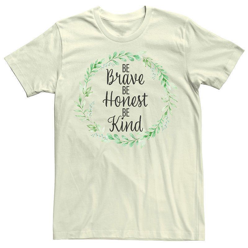 Mens Fifth Sun Brave Honest Kind Script Tee Product Image