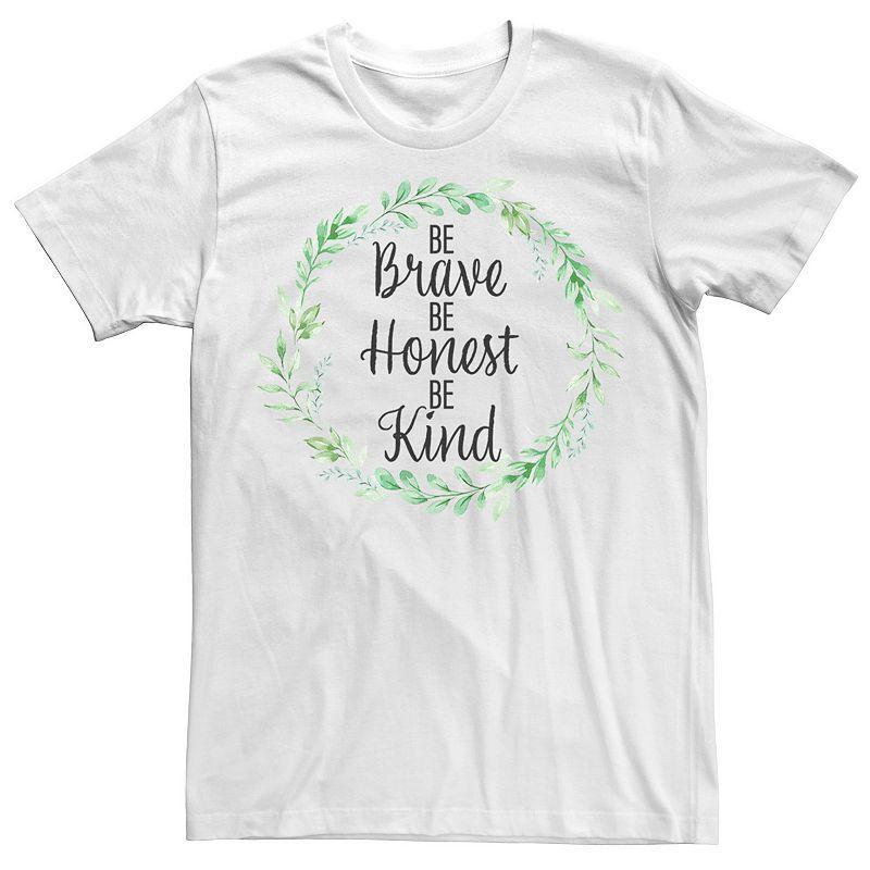 Mens Fifth Sun Brave Honest Kind Script Tee Product Image