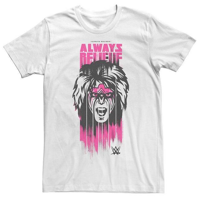 Big & Tall WWE Ultimate Warrior Always Believe Logo Tee, Mens Product Image