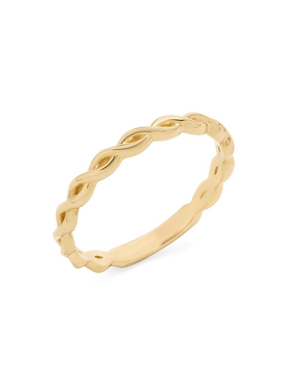 Womens Julia 14K Yellow Gold Twist Ring Product Image