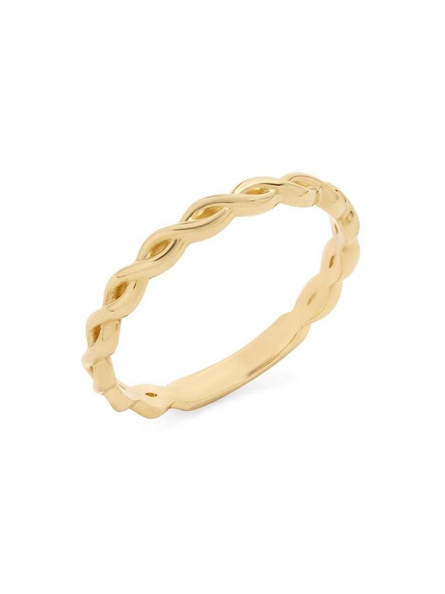 Womens Julia 14K Yellow Gold Twist Ring Product Image