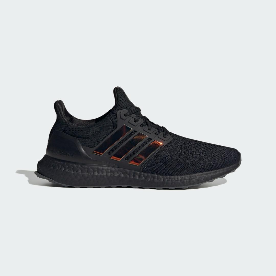 Mens adidas Ultraboost 1.0 Athletic Shoe - Grey / Core Black Product Image