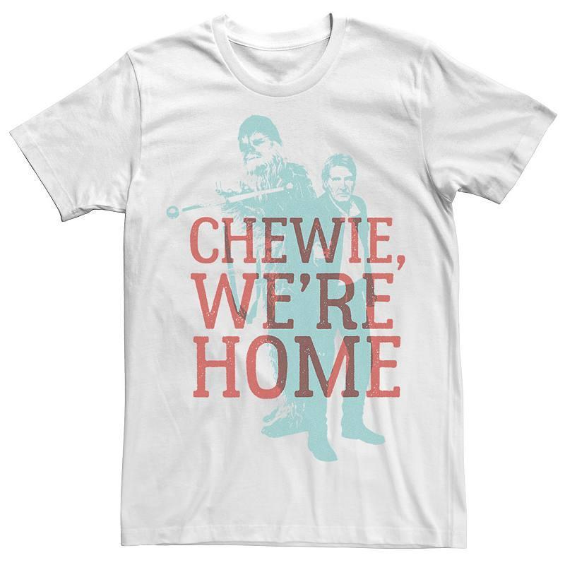 Mens Star Wars Han Solo Chewie Were Home Tee Product Image