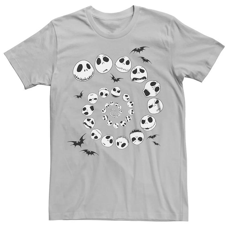 Mens Disney Nightmare Before Christmas Jack Skellington Emotional Swirl Tee Product Image