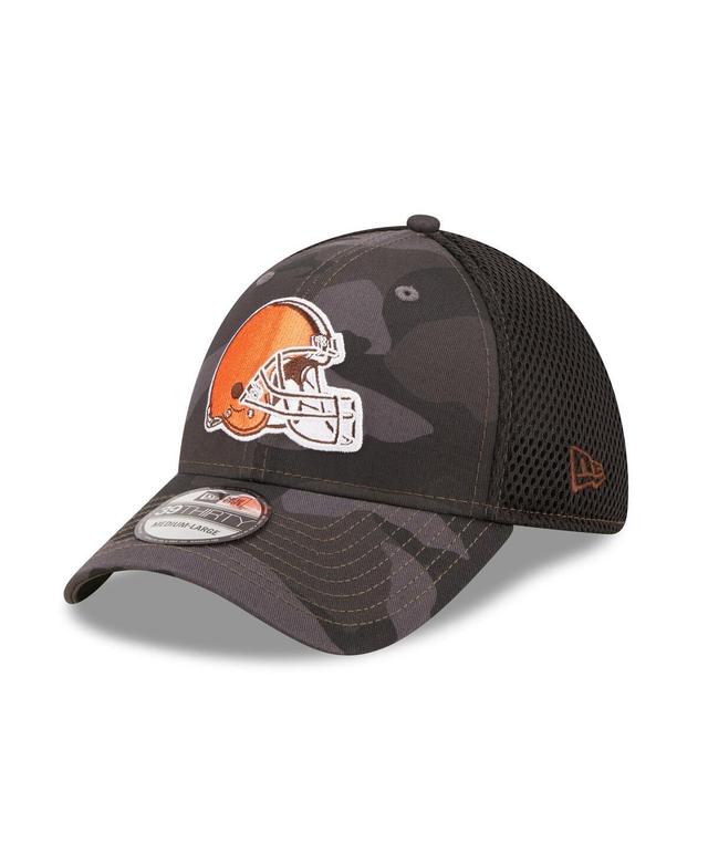 Mens New Era Camo Cleveland Browns Logo Neo 39THIRTY Flex Hat - Camo Product Image