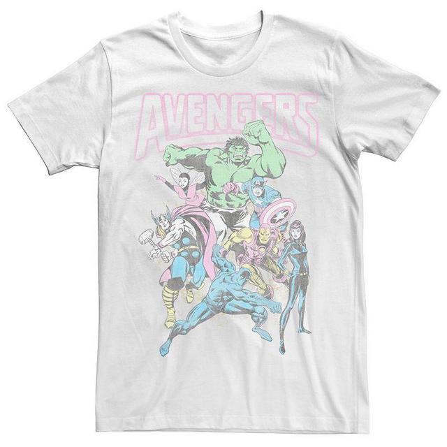 Mens Marvel Avengers Band Tee Product Image