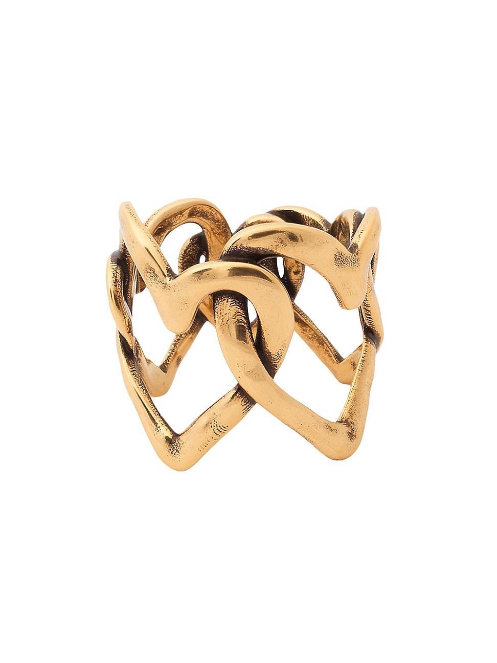 Womens Encoeur Vintage Gold Heart Ring Product Image