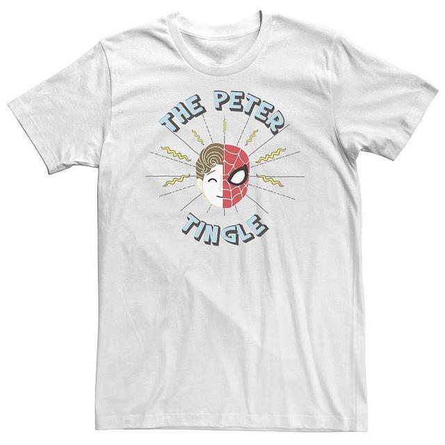 Big & Tall Marvel Spider-Man Far From Home Peter Tingle Graphic Tee, Mens Product Image