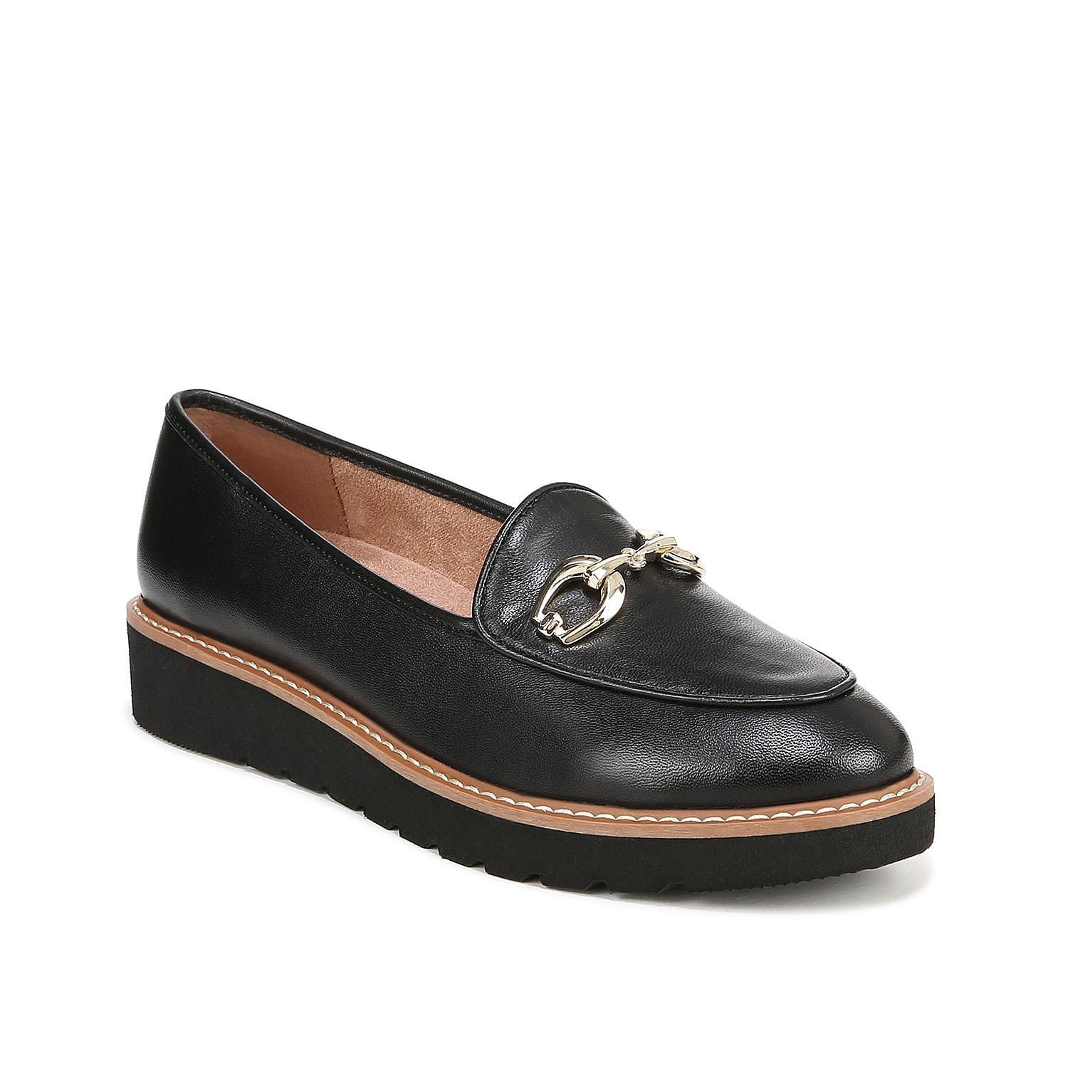 Naturalizer Adiline-Bit Leather Slip-On Lightweight Wedge Loafers Product Image