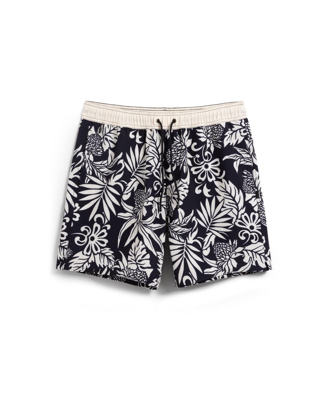 Wright Short - Navy/Half Floral product image