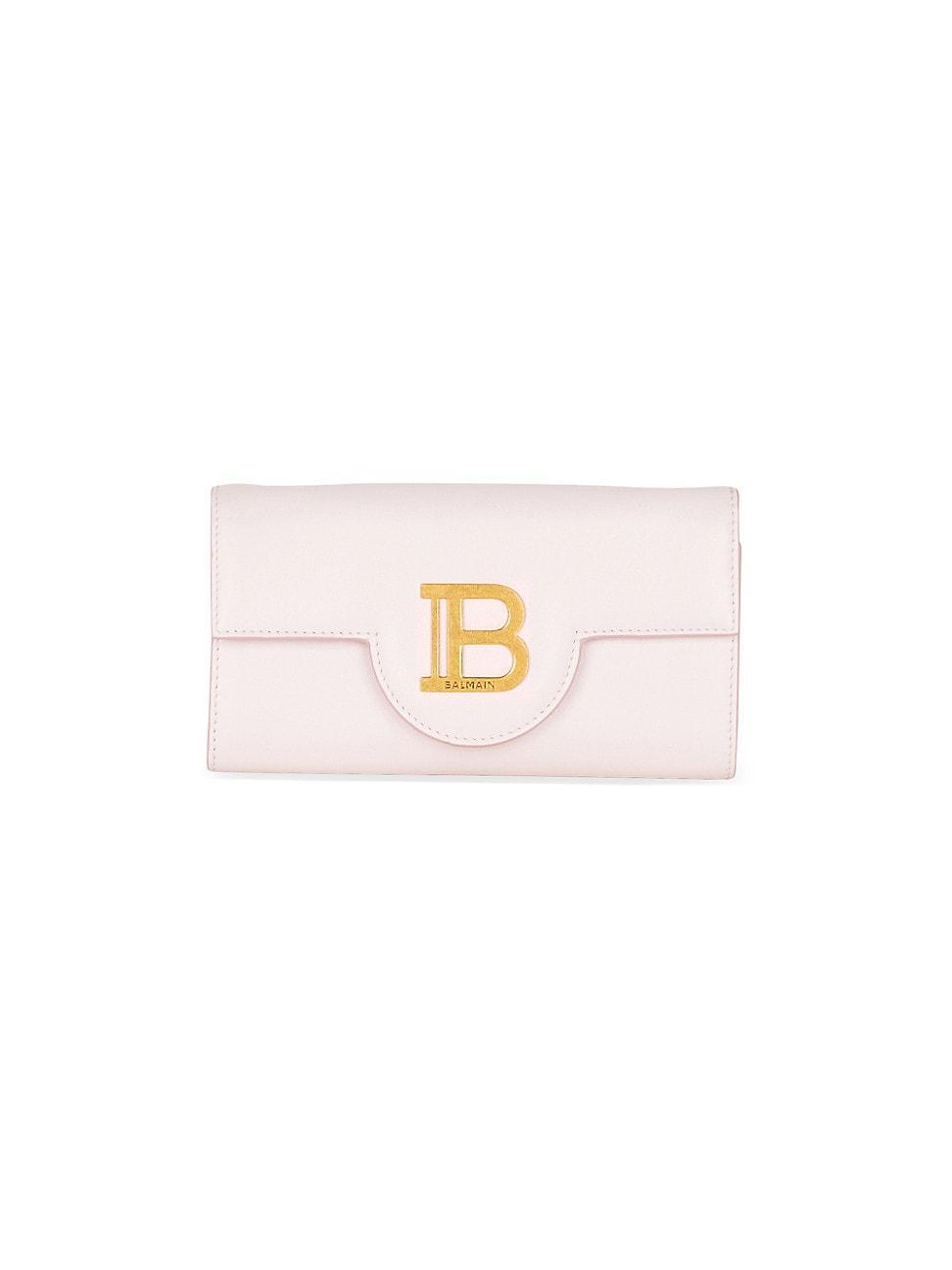 Balmain B-Buzz Calfskin Leather Wallet on a Chain Product Image