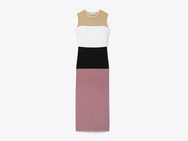 Colorblock Jersey Dress Product Image