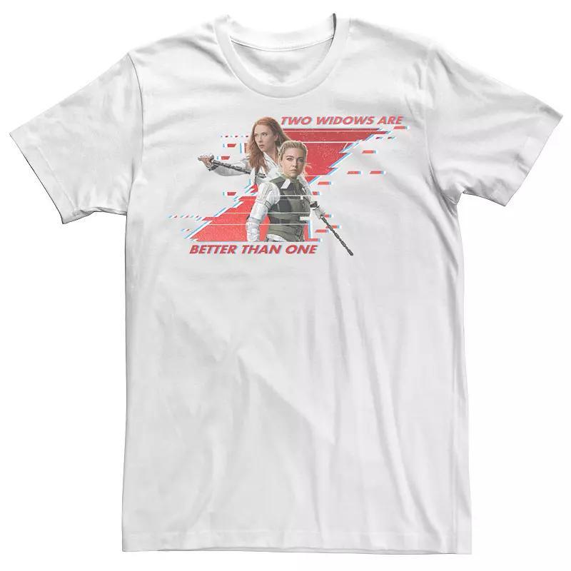 Mens Marvel Black Widow Two Widows Are Better Than One Tee Product Image