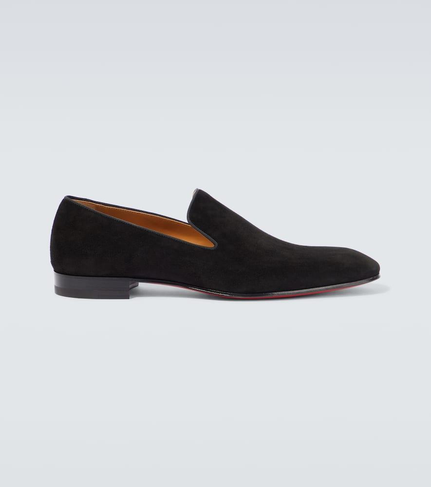 CHRISTIAN LOUBOUTIN Dandelion Flat Veau Velours In Black Product Image