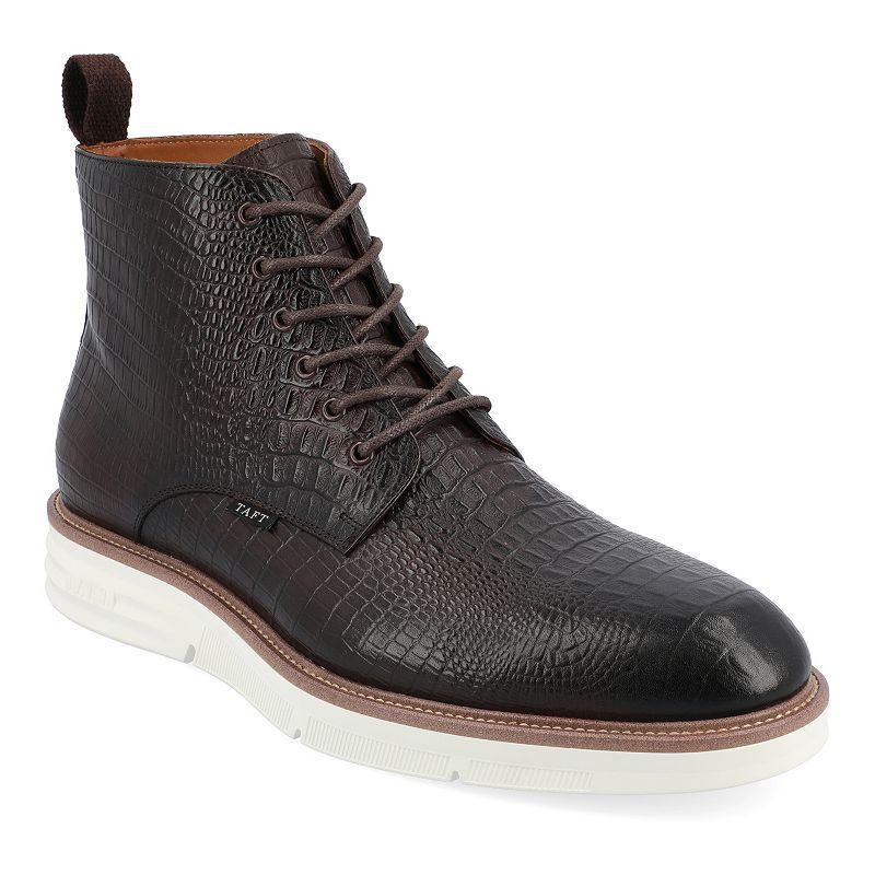 TAFT 365 Croc Embossed Leather Boot Product Image