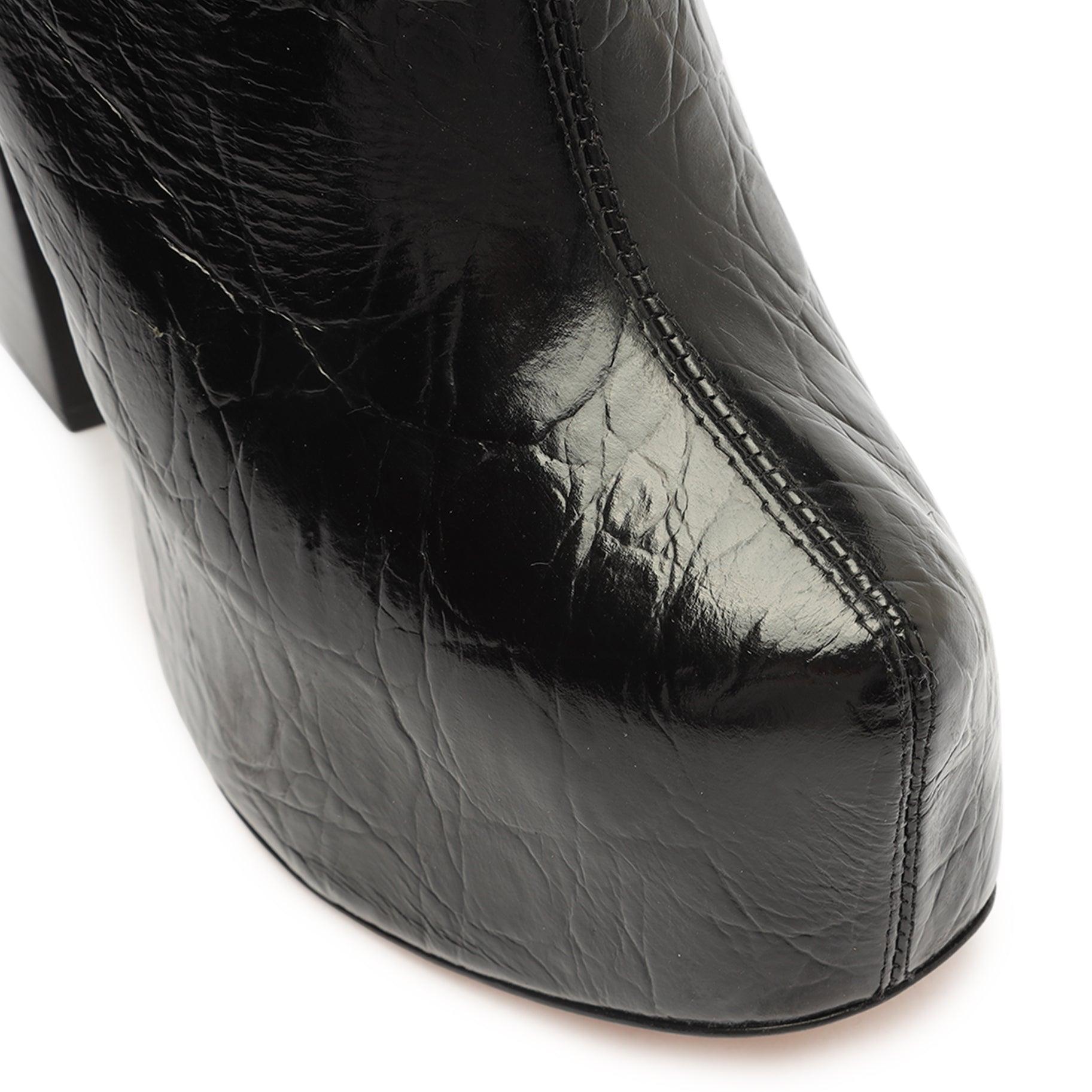 Leighton Crocodile-Embossed Leather Bootie Product Image