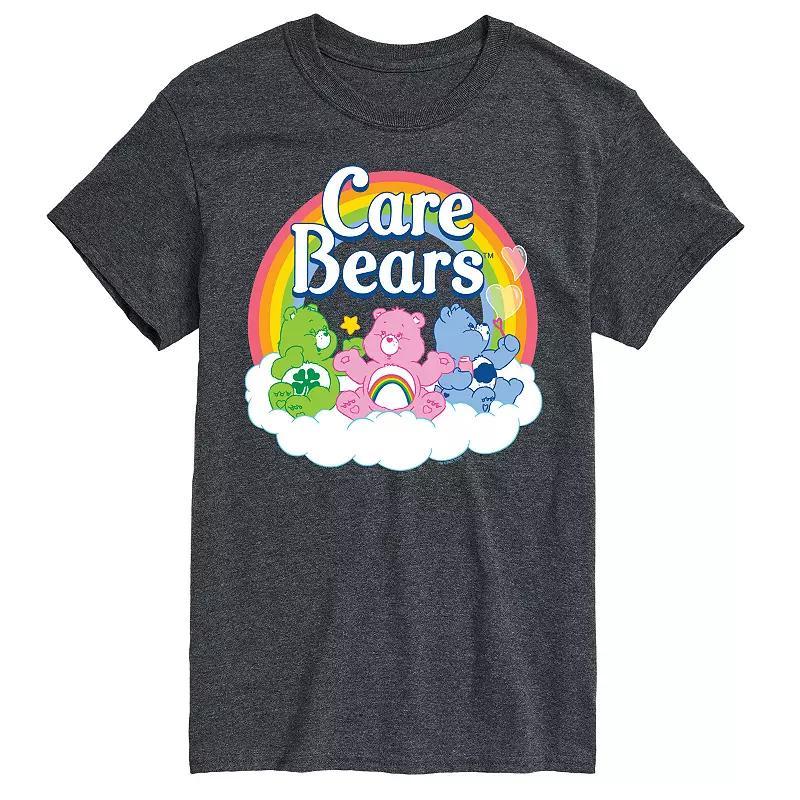 Big & Tall Care Bears Logo Group Graphic Tee, Mens Product Image