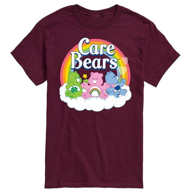 Big & Tall Care Bears Logo Group Graphic Tee, Mens Product Image