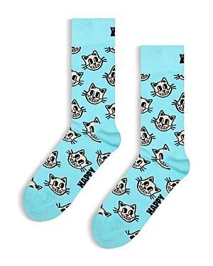 Happy Socks Mens Cat Socks Product Image
