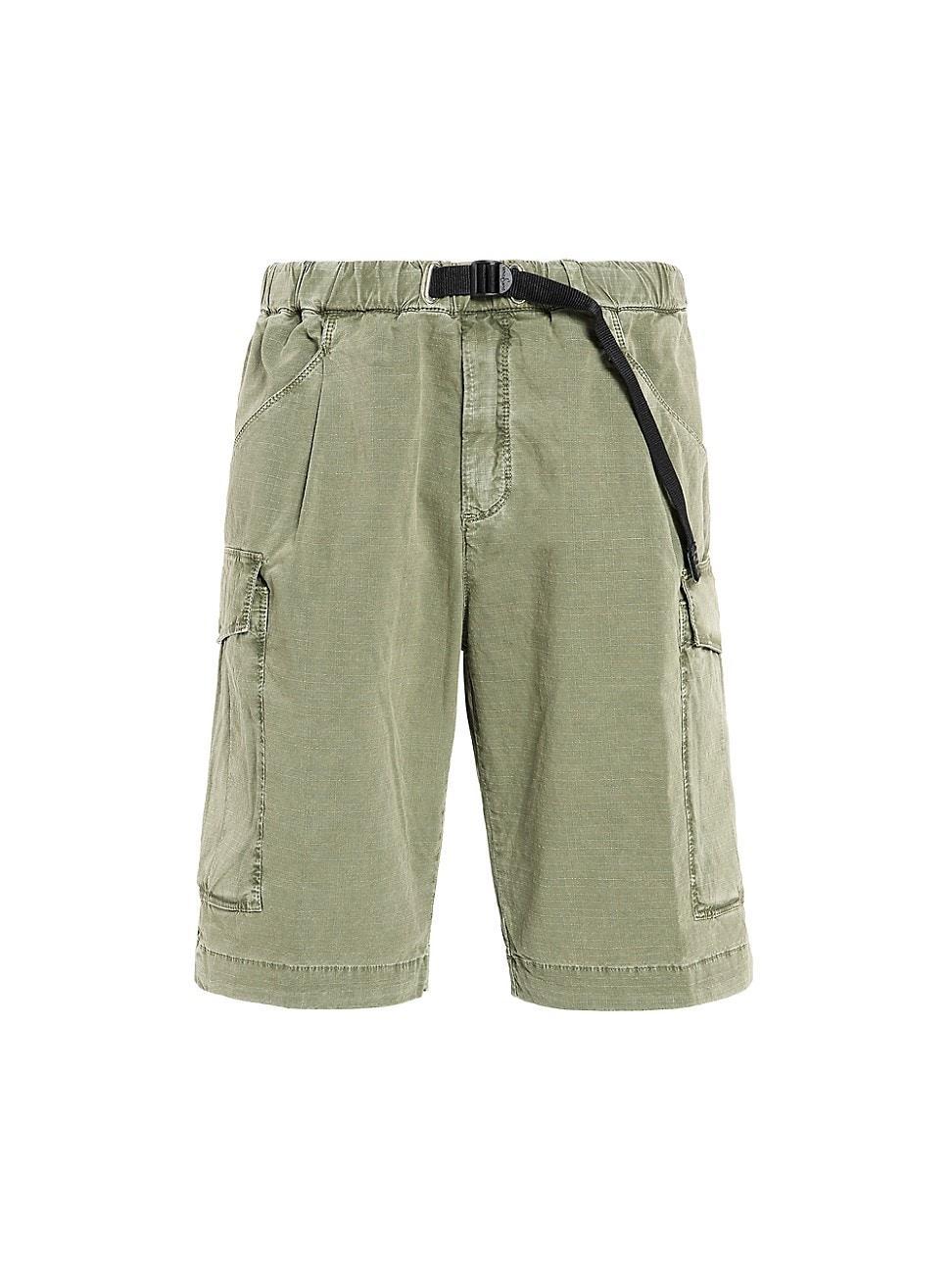 Mens Ripstop Belted Cargo Shorts Product Image