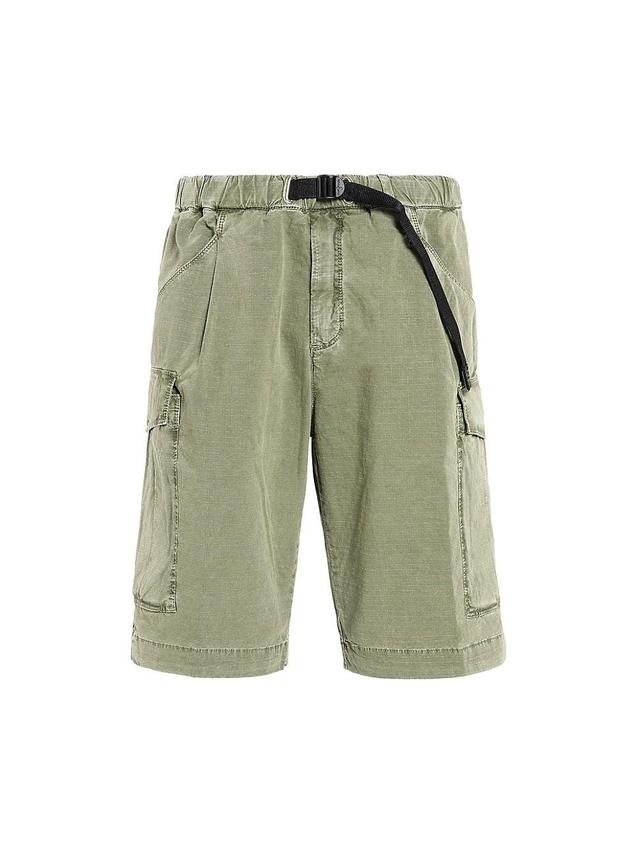 Mens Ripstop Belted Cargo Shorts Product Image