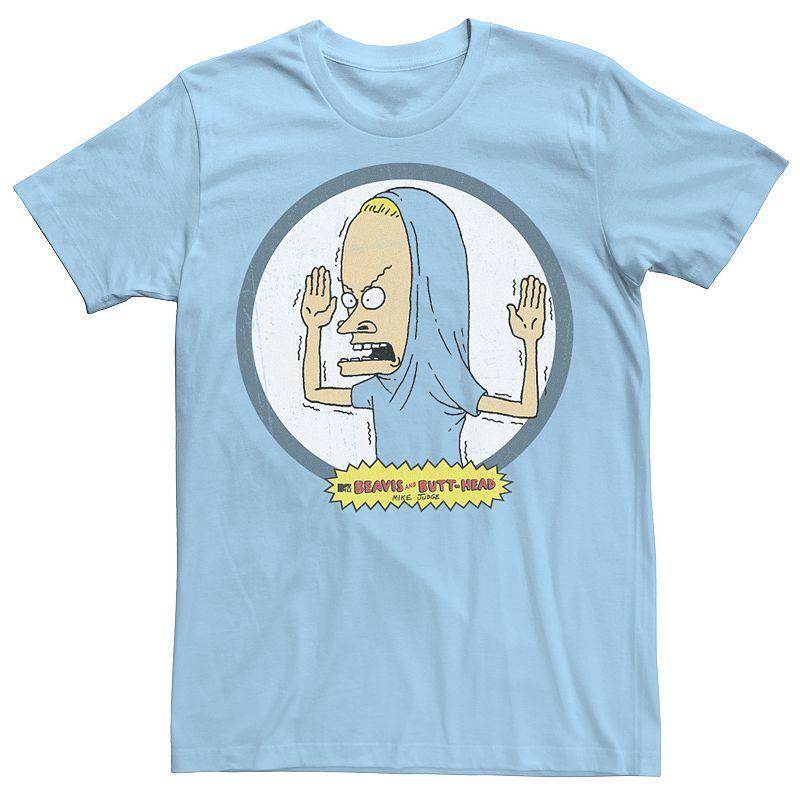 Mens Beavis and Butt-Head The Great Cornholio Circle Portrait Tee Product Image