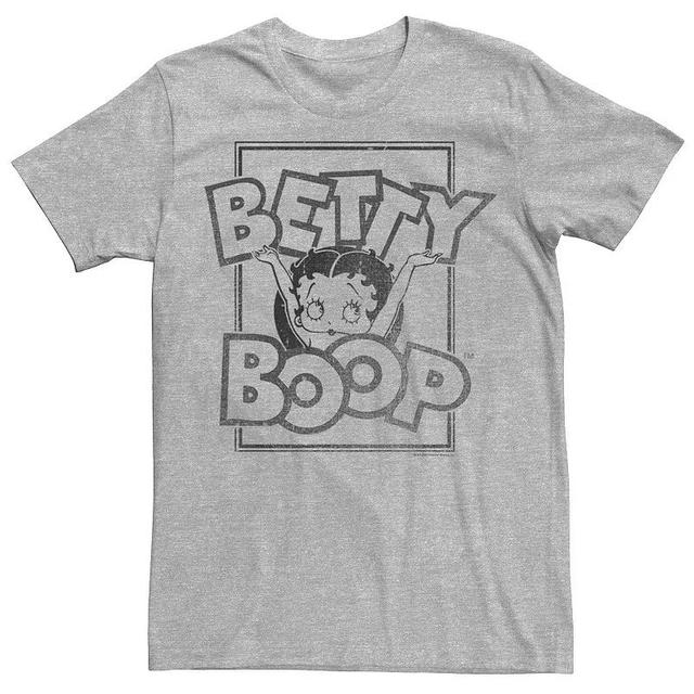 Mens Betty Boop Celebrating Tee Athletic Grey Product Image