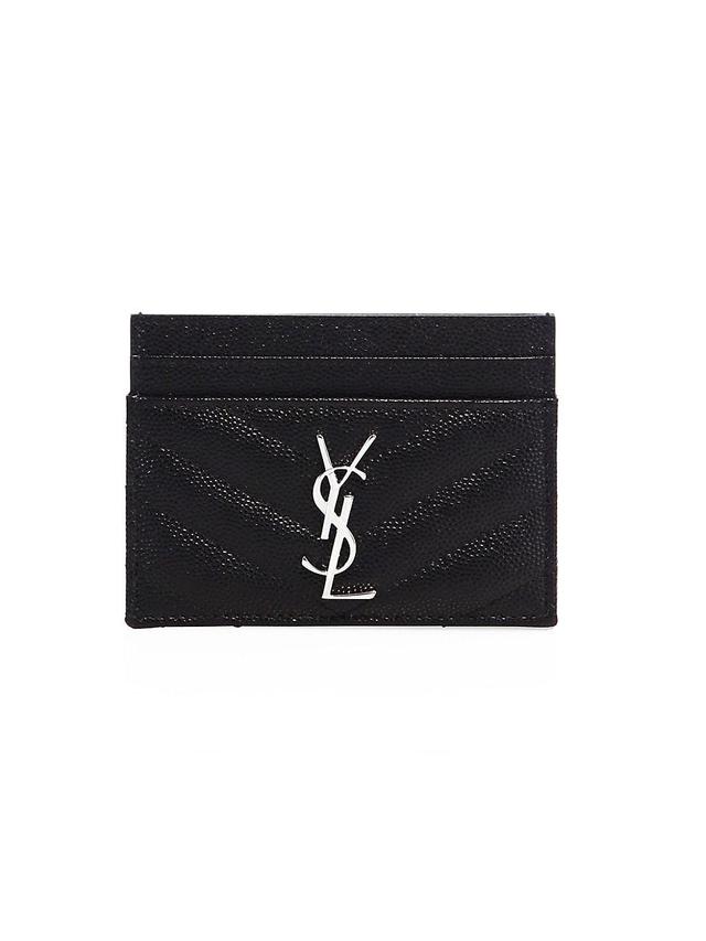 Womens Monogram Matelass Leather Card Case Product Image