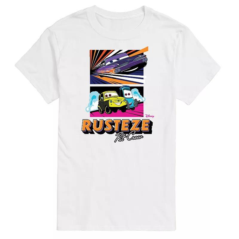 Disney / Pixar's Cars Men's Resteze Pit Crew Graphic Tee, Size: XL, White Product Image