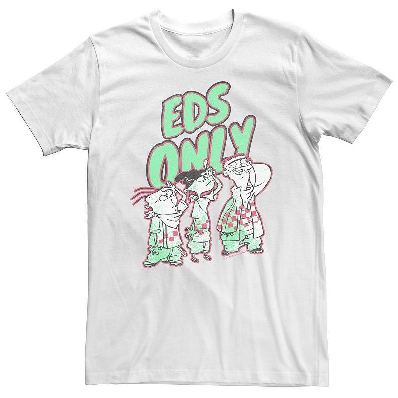 Big & Tall Ed, Edd & Eddy Eds Only Portrait Tee, Mens Athletic Grey Product Image