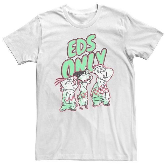 Big & Tall Ed, Edd & Eddy Eds Only Portrait Tee, Mens Athletic Grey Product Image