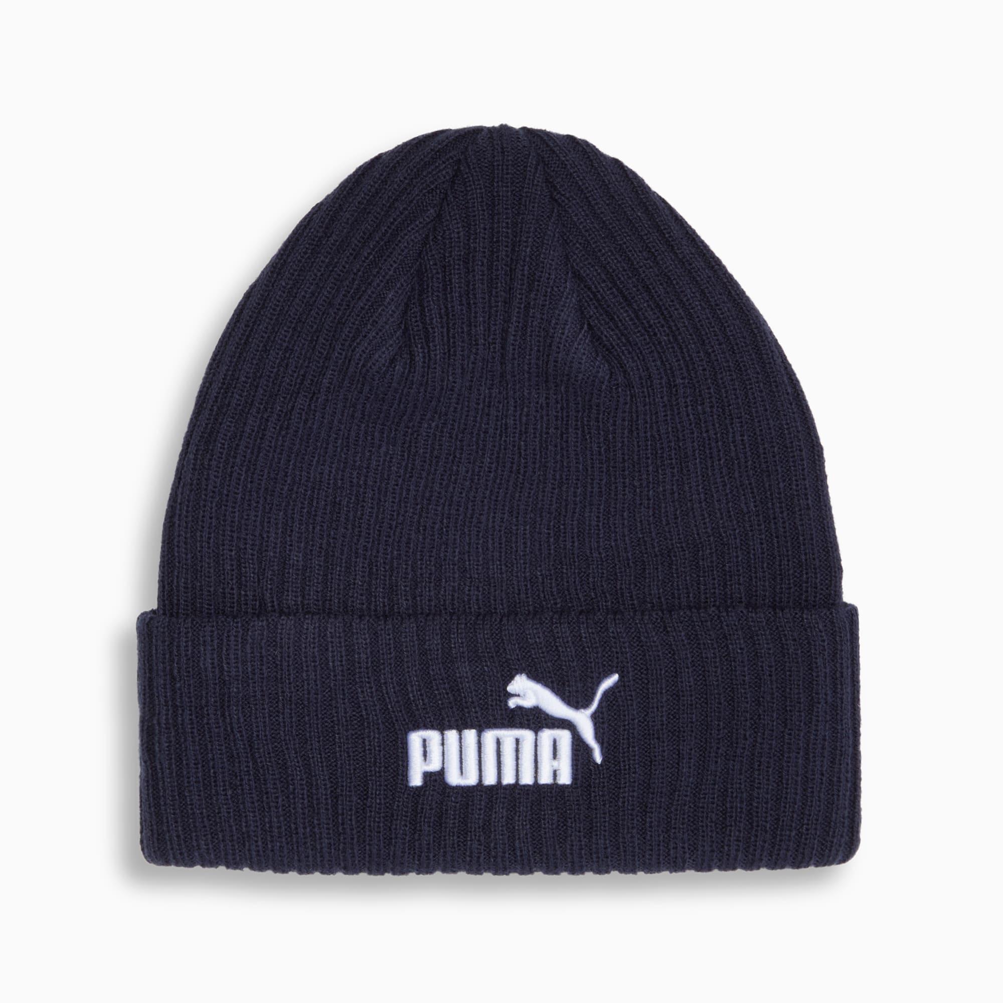 PUMA Logo Ribbed Cuff Beanie Product Image