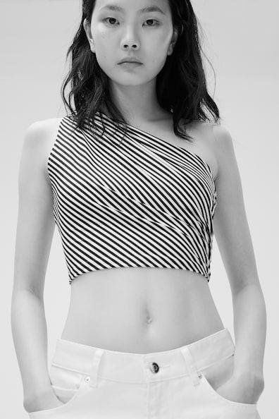 One-shoulder Crop Top product image